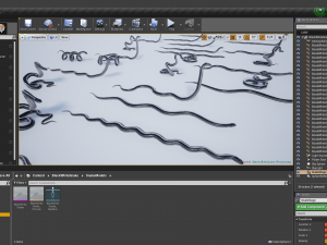 black white snake - animated 3D 모델