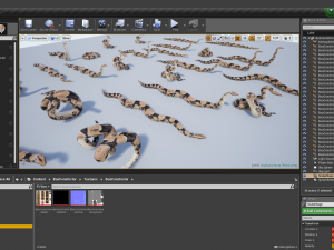 boa constrictor - animated Modèle 3D