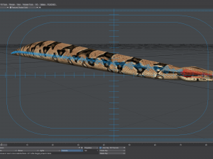 boa constrictor - animated Modèle 3D