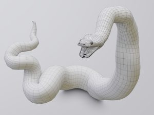 boa constrictor - animated Modèle 3D