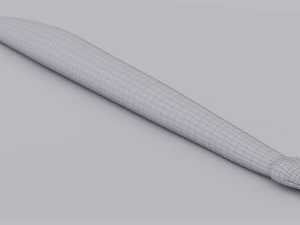 Burmese python - animated 3D Model