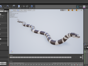 california kingsnake - animated Modelo 3D