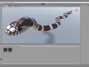california kingsnake - animated Modelo 3D