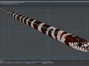 california kingsnake - animated Modelo 3D