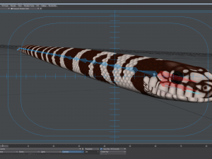 california kingsnake - animated Modelo 3D