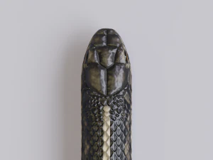 Garter snake - animated 3D Model