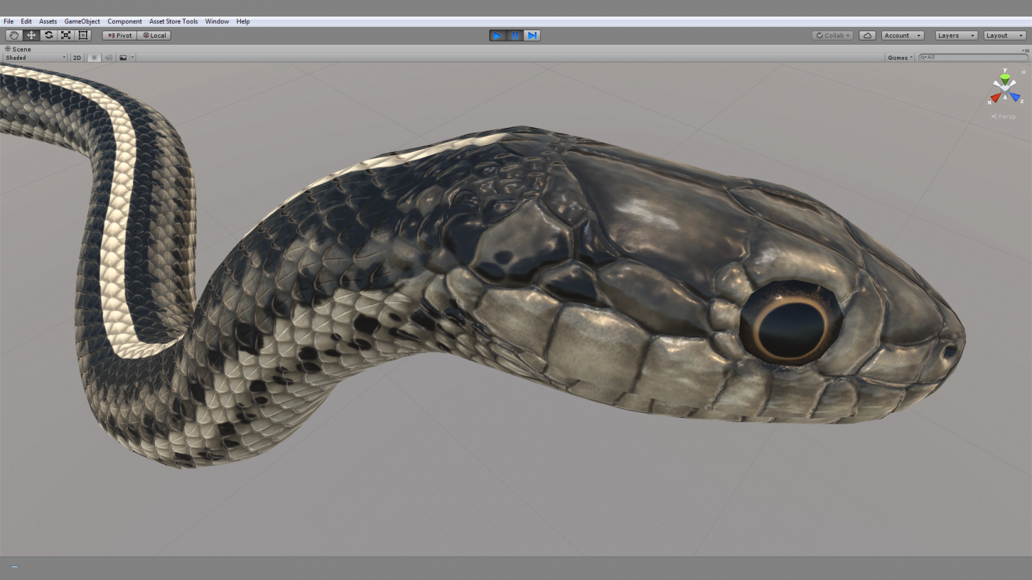 Snake (3D) - CLIP STUDIO ASSETS