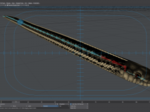garter snake - animated Modèle 3D