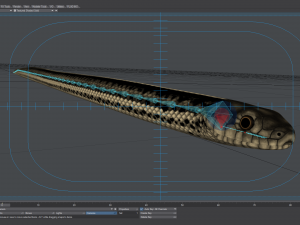 garter snake - animated Modèle 3D