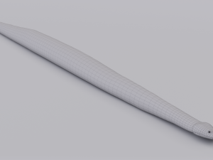 green anaconda - animated 3D Model