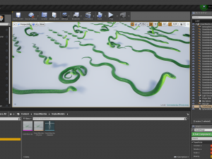 green mamba - animated 3D Model