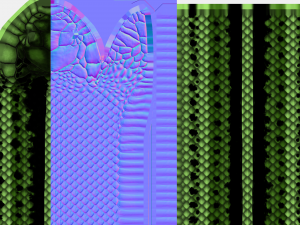 green snake - animated 3D Модель