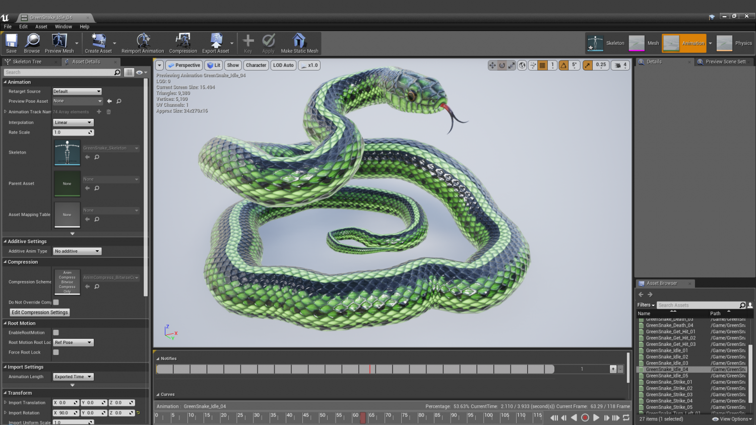 Snake Game Template in Blueprints - UE Marketplace