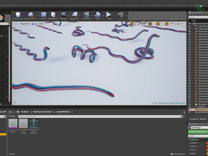 San francisco garter snake - animated 3D Model