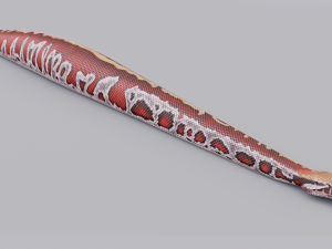 blood python - animated Modello 3D