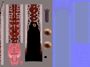 blood python - animated Modello 3D