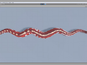 blood python - animated Modello 3D