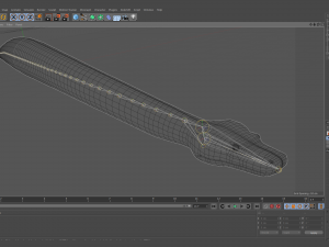 blood python - animated Modello 3D
