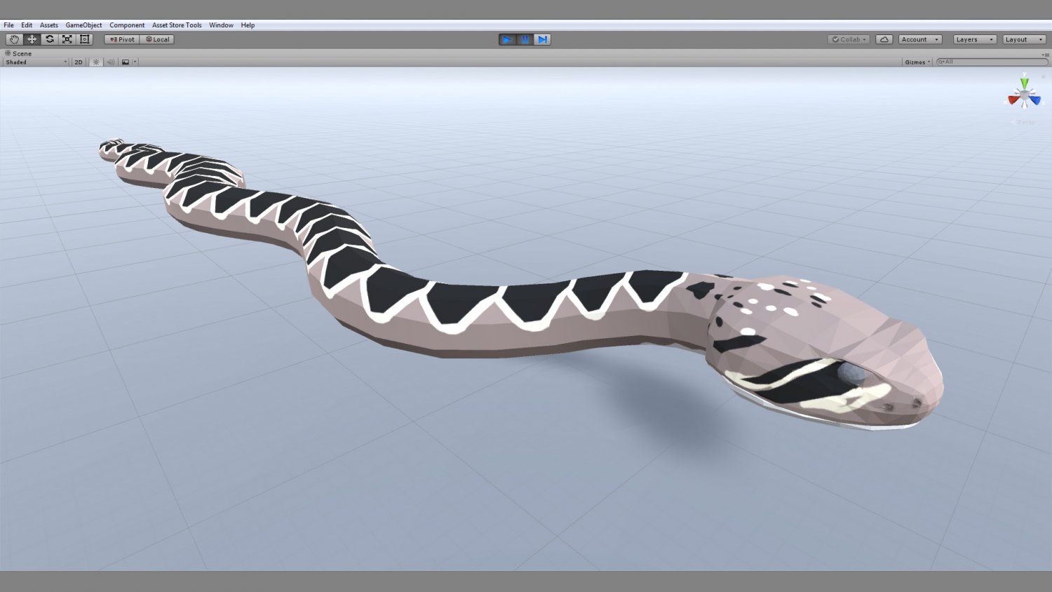 Snake (3D) - CLIP STUDIO ASSETS