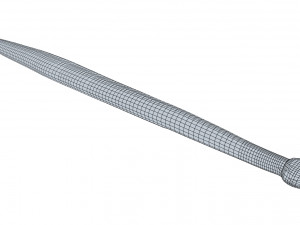 Eastern diamondback rattlesnake - animated Model 3D