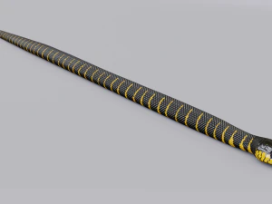 Mangrove snake - animated 3D Model