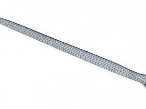 Mangrove snake - animated 3D Model