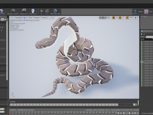 puff adder 3D Model