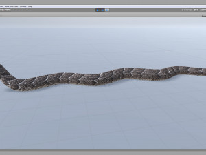 puff adder 3D Model