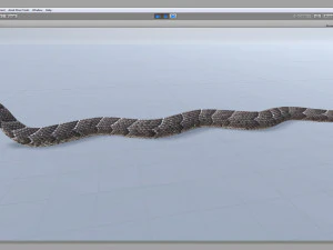 Puff adder 3D Model