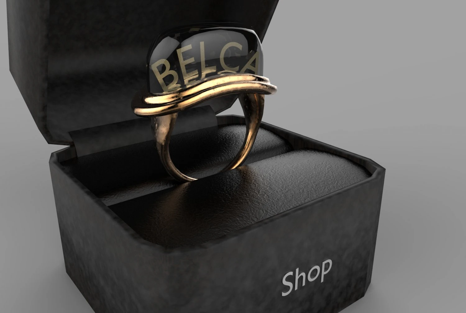 anillo para publicidad 3D Model .c4d .max .obj .3ds .fbx .stl .blend 