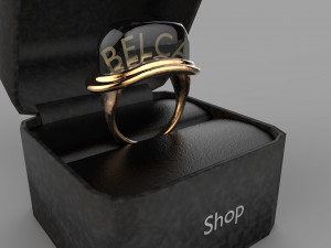 anillo para publicidad 3D Model