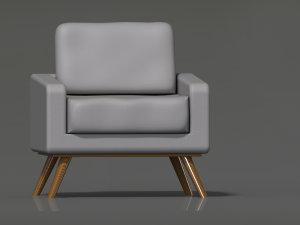 armchair 3D मॉडल