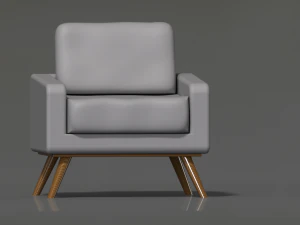 cadeir&atilde;o Modelo 3D