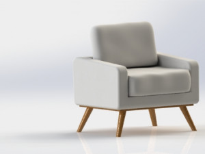 armchair Model 3D