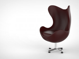 egg chair Model 3D
