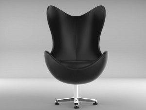 egg chair Model 3D