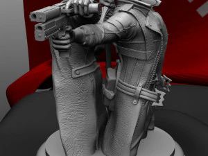 devil may cry 3 jackpot statue dante and vergil busts for 3d prinitng 3D Print Model