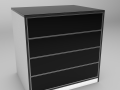 custom-made furniture - chest of drawers 3D-Modell
