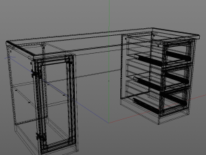 custom-made furniture - table 3D Model