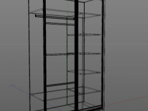 custom-made furniture - cupboard 3D Model