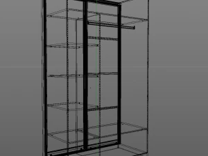 custom-made furniture - cupboard 3D Model
