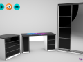 custom-made furniture - tree in one 3D Model