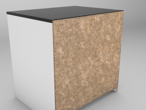 custom-made furniture - tree in one 3D-Modell