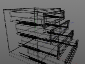 custom-made furniture - tree in one 3D-Modell