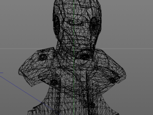 iron man mark iii bust Modello 3D