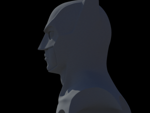 tim burton batman 1989 bust 3D मॉडल