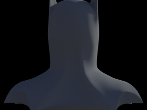 tim burton batman 1989 bust 3D मॉडल
