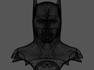 tim burton batman 1989 bust 3D मॉडल