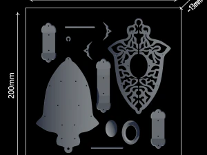Hidden-blade assassins creed valhalla 3D Print Model