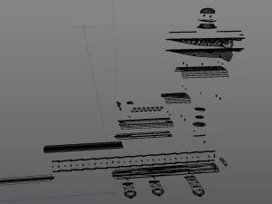 Hidden-blade assassins creed valhalla 3D Print Model
